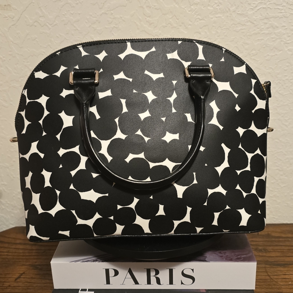 ⭐️Kate Spade New York Grove Street Printed Dot Carli Satchel - Picture 8 of 12